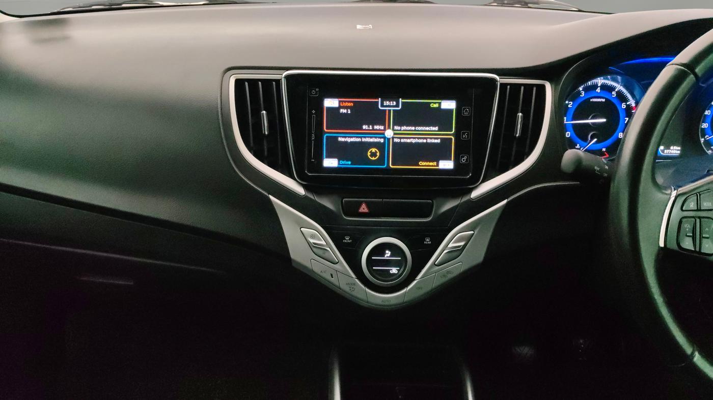 2017 Maruti Baleno ALPHA PETROL 1.2, Petrol, Manual, 37,740 km, Air Conditioner