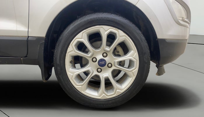 2018 Ford Ecosport TITANIUM + 1.5L DIESEL, Diesel, Manual, 1,32,424 km, Right Front Wheel