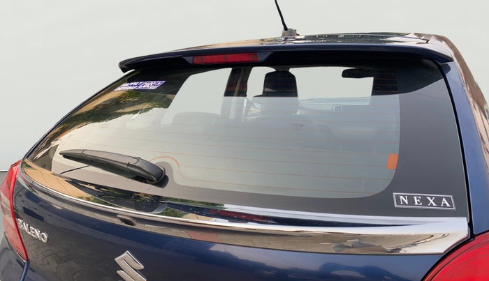 2019 Maruti Baleno ZETA PETROL 1.2, Petrol, Manual, 25,846 km, Rear Wiper