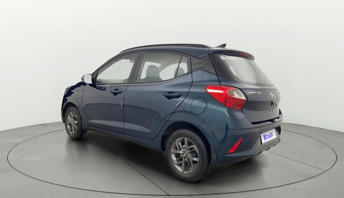 2021 Hyundai GRAND I10 NIOS SPORTZ AMT 1.2 KAPPA VTVT, Petrol, Automatic, 23,394 km, Left Back Diagonal