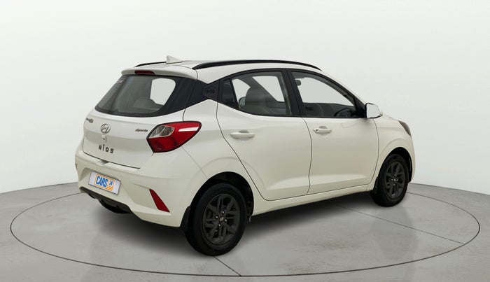 2021 Hyundai GRAND I10 NIOS SPORTZ 1.2 KAPPA VTVT CNG, CNG, Manual, 78,986 km, Right Back Diagonal