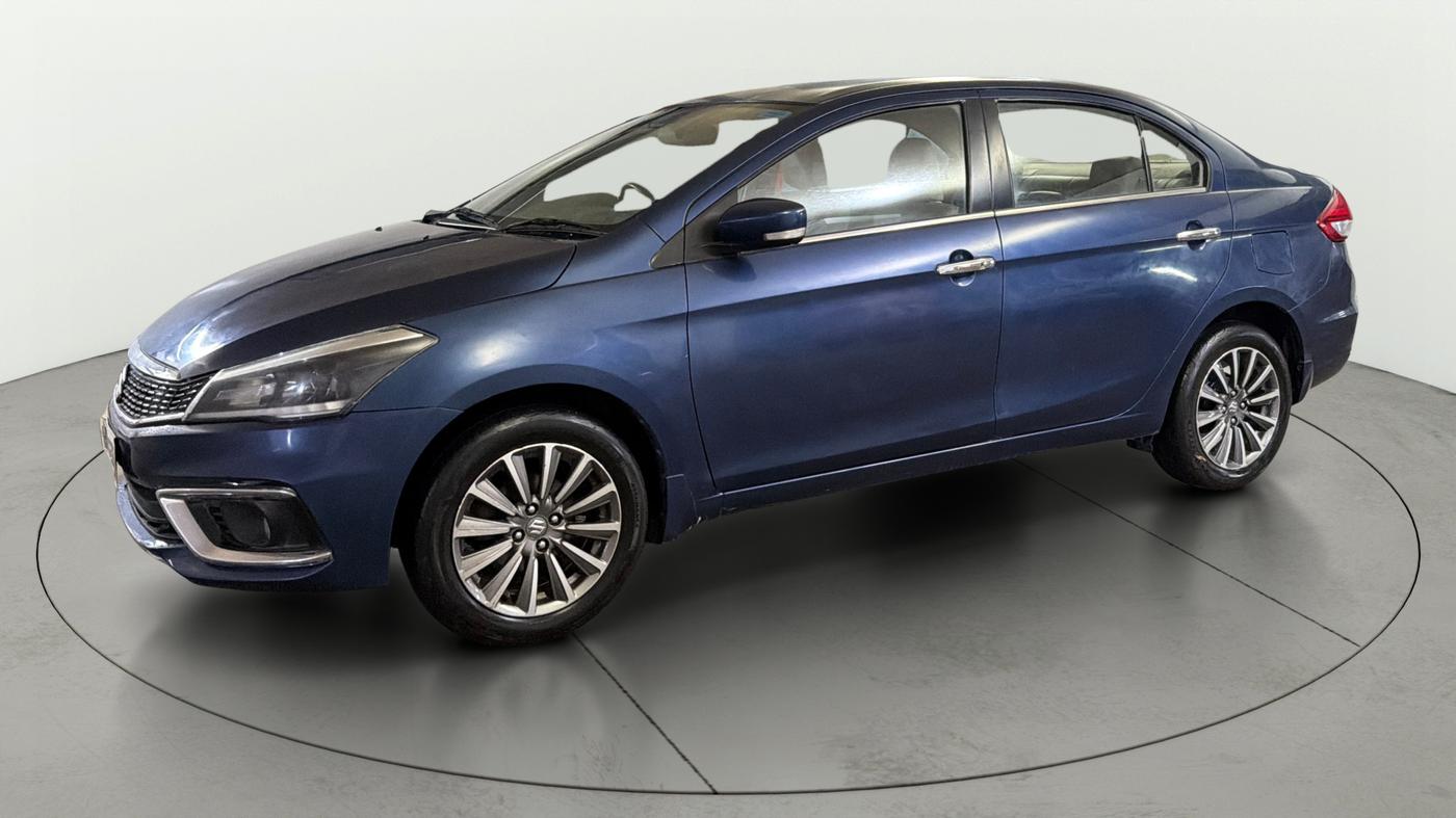 2020 Maruti Ciaz ALPHA  AT 1.5 SHVS PETROL, Petrol, Automatic, 1,14,322 km, Left Front Diagonal