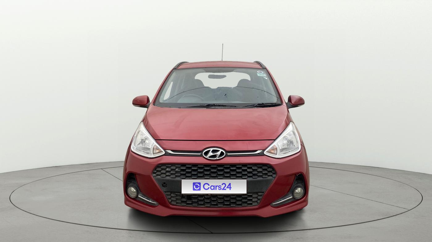 2018 Hyundai Grand i10 SPORTZ 1.2 KAPPA VTVT, Petrol, Manual, 1,34,608 km, Front