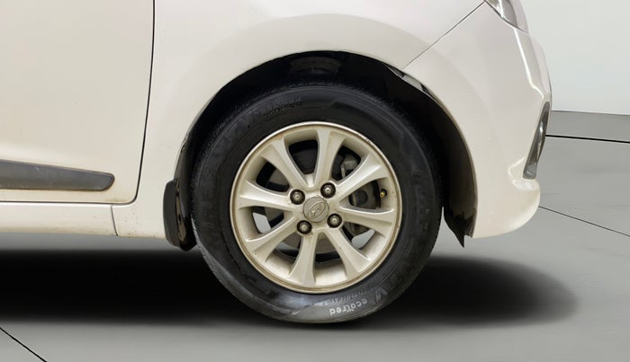 2014 Hyundai Grand i10 ASTA AT 1.2 KAPPA VTVT, Petrol, Automatic, 45,077 km, Right Front Wheel