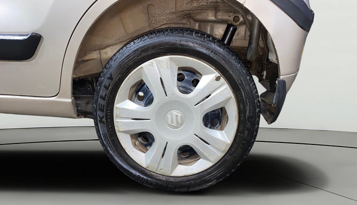 2014 Maruti Wagon R 1.0 VXI, Petrol, Manual, 45,506 km, Left Rear Wheel