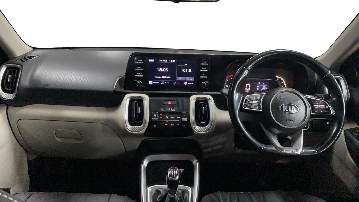 2020 KIA SONET HTX 1.5, Diesel, Manual, 46,201 km, Dashboard
