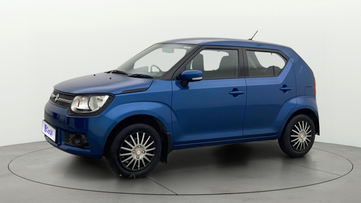 2017 Maruti IGNIS DELTA 1.2, Petrol, Manual, 53,840 km, Left Front Diagonal