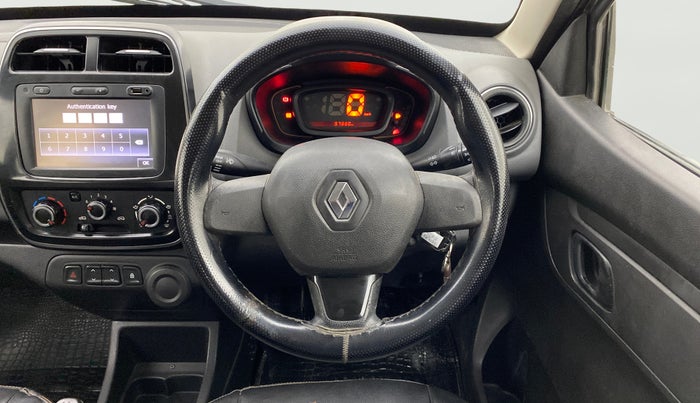 2018 Renault Kwid RXT 0.8 (O), Petrol, Manual, 97,880 km, Steering Wheel Close Up