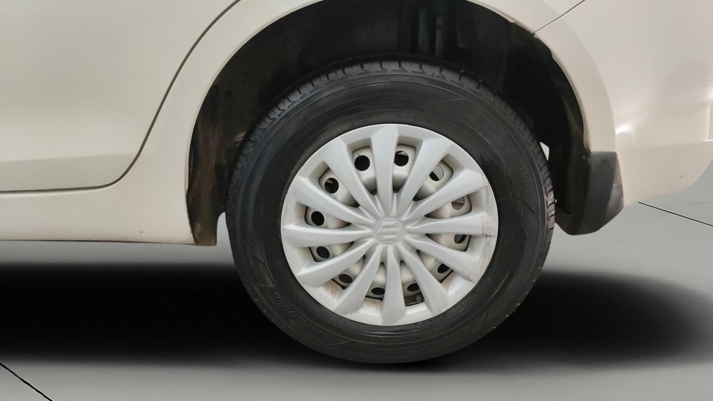 2019 Maruti Swift Dzire TOUR S-CNG, CNG, Manual, 73,276 km, Left Rear Wheel