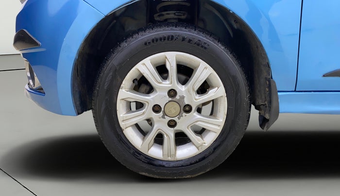 2016 Tata Tiago XZ PETROL, Petrol, Manual, 37,280 km, Left Front Wheel