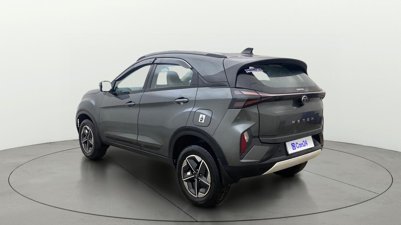 2024 Tata NEXON CREATIVE PLUS S 1.2 REVOTRON 6 AMT DT, Petrol, Automatic, 34,160 km, Left Back Diagonal