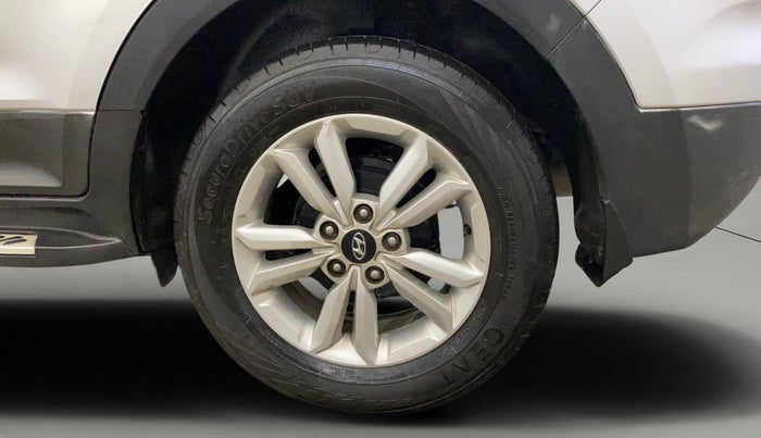 2017 Hyundai Creta SX PLUS 1.6 PETROL, Petrol, Manual, 77,797 km, Left Rear Wheel