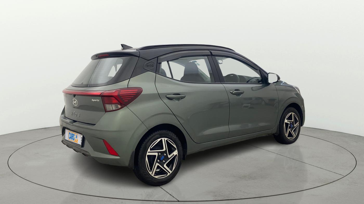 2023 Hyundai GRAND I10 NIOS SPORTZ 1.2 KAPPA VTVT DUAL TONE, Petrol, Manual, 16,697 km, Right Back Diagonal
