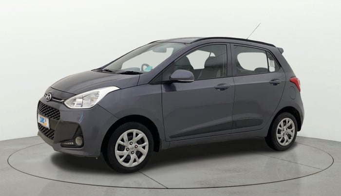 2018 Hyundai Grand i10 SPORTZ 1.2 KAPPA VTVT, Petrol, Manual, 35,470 km, Left Front Diagonal