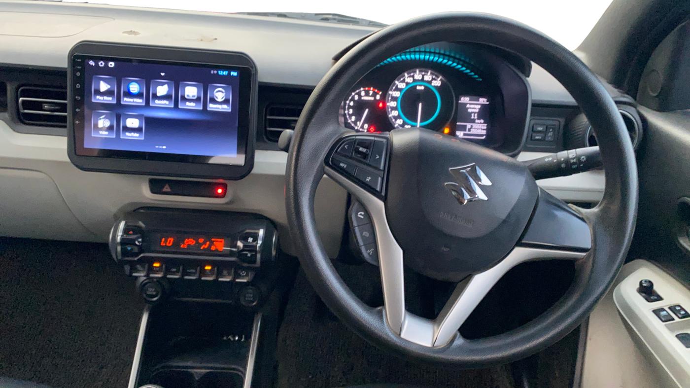 2018 Maruti IGNIS ALPHA 1.2, Petrol, Manual, 25,039 km, Steering Wheel Close Up