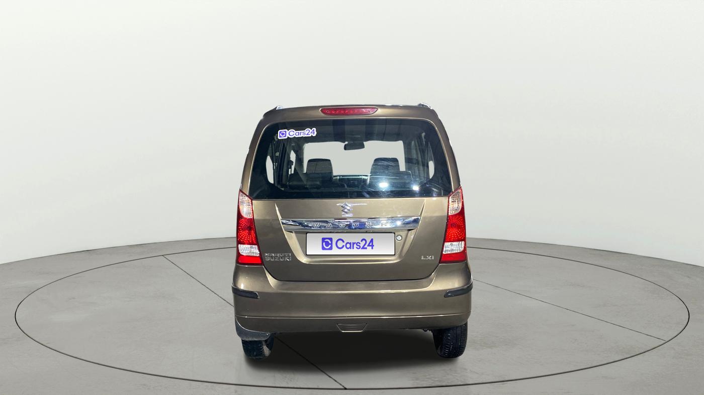 2013 Maruti Wagon R 1.0 LXI, Petrol, Manual, 35,260 km, Back/Rear