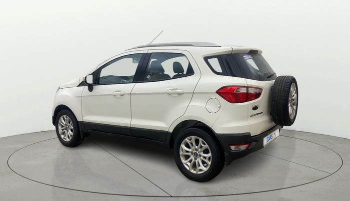 2013 Ford Ecosport TITANIUM 1.5L DIESEL, Diesel, Manual, 1,06,191 km, Left Back Diagonal