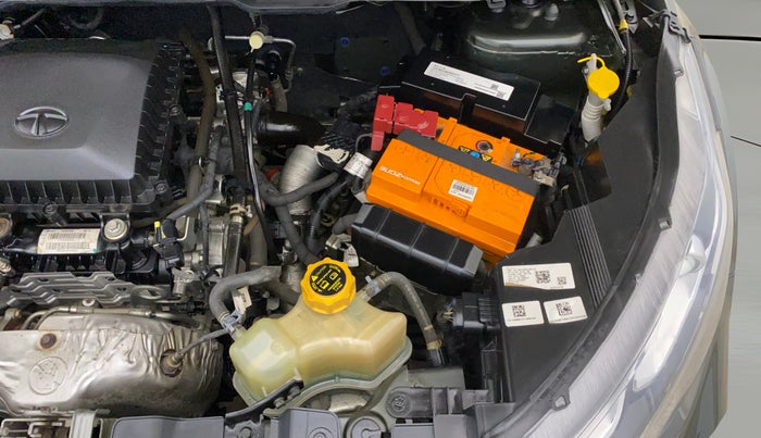 2020 Tata NEXON XZ PLUS (O) PETROL, Petrol, Manual, 51,317 km, Engine View - Left