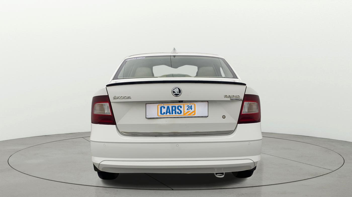 2020 Skoda Rapid AMBITION AT TSI, Petrol, Automatic, 1,16,716 km, Back/Rear