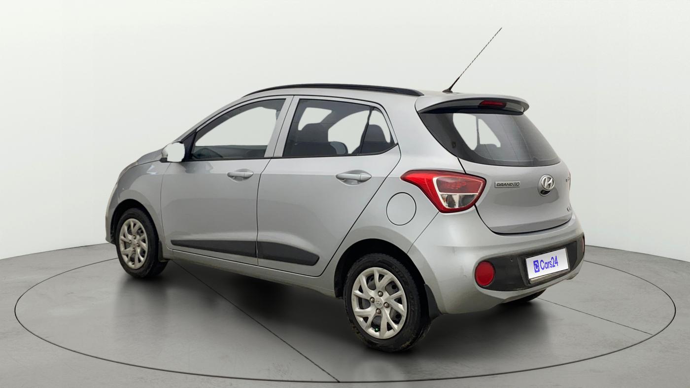 2019 Hyundai Grand i10 SPORTZ 1.2 KAPPA VTVT, Petrol, Manual, 67,982 km, Left Back Diagonal