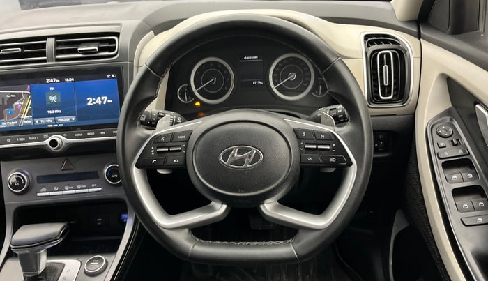 2021 Hyundai Creta SX IVT 1.5 PETROL, Petrol, Automatic, 87,062 km, Steering Wheel Close Up