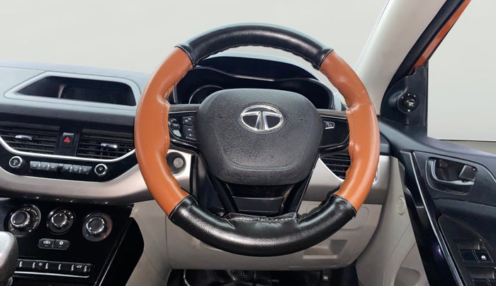 2019 Tata NEXON XT PLUS PETROL, Petrol, Manual, 1,09,365 km, Steering Wheel Close Up