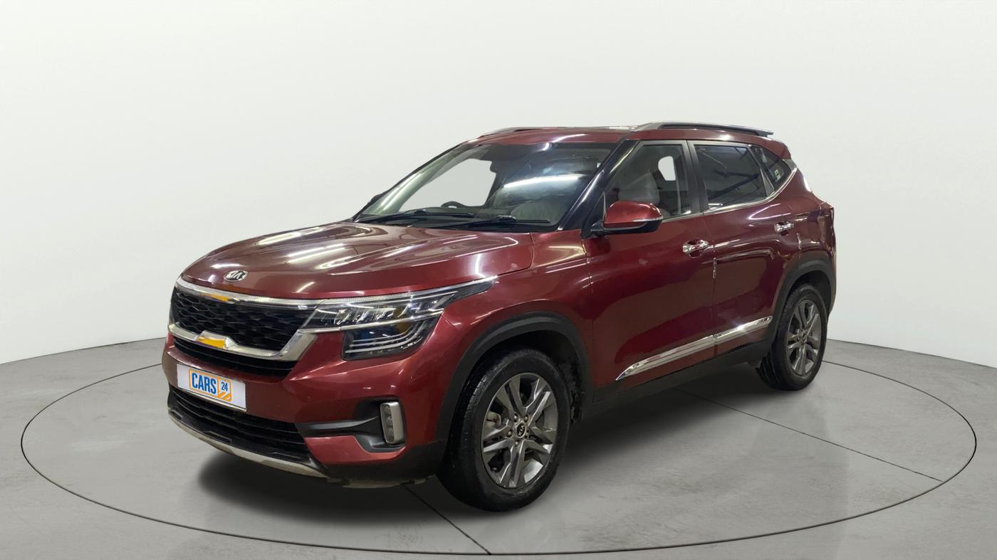 2020 KIA SELTOS HTX 1.5 PETROL, Petrol, Manual, 33,034 km, Left Front Diagonal
