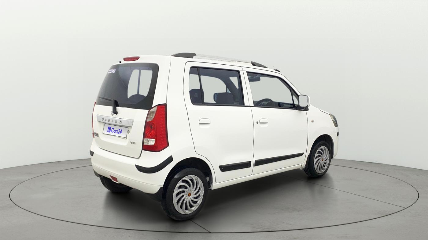 2015 Maruti Wagon R 1.0 VXI, Petrol, Manual, 25,852 km, Right Back Diagonal