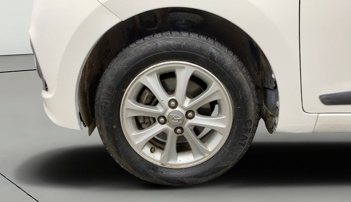 2015 Hyundai Grand i10 ASTA AT 1.2 KAPPA VTVT, Petrol, Automatic, 81,100 km, Left Front Wheel