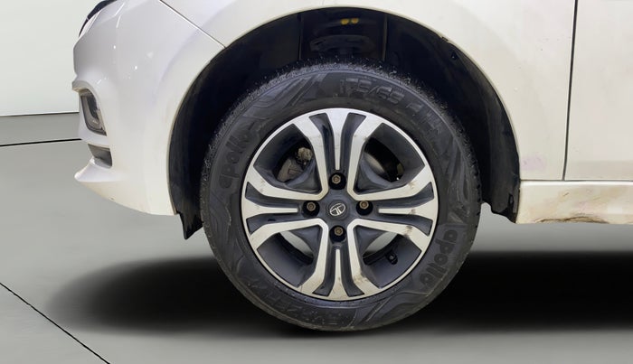 2024 Tata TIGOR XZA Plus iCNG , CNG, Automatic, 9,187 km, Left Front Wheel