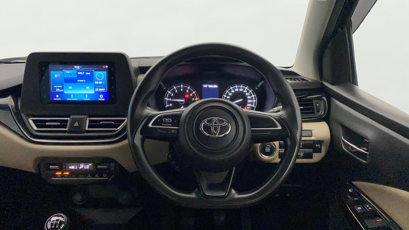 2023 Toyota Glanza G E-CNG, CNG, Manual, 45,863 km, Steering Wheel Close Up