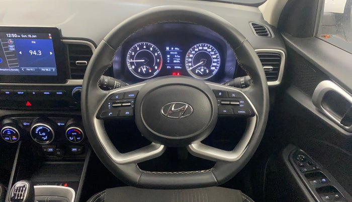 2021 Hyundai VENUE SX 1.0 (O) TURBO IMT, Petrol, Manual, 30,184 km, Steering Wheel Close Up