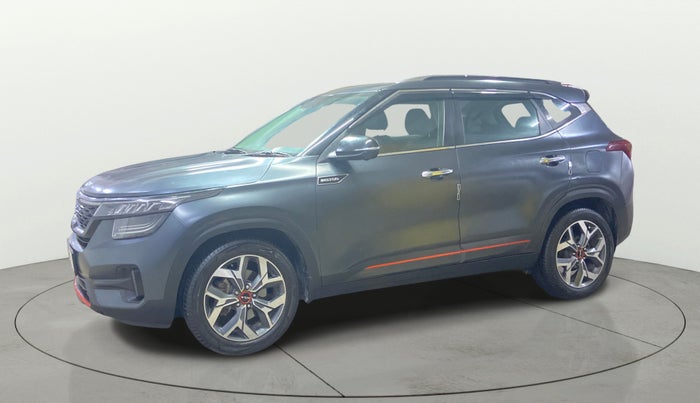 2021 KIA SELTOS X LINE 1.4 PETROL DCT, Petrol, Automatic, 65,509 km, Left Front Diagonal