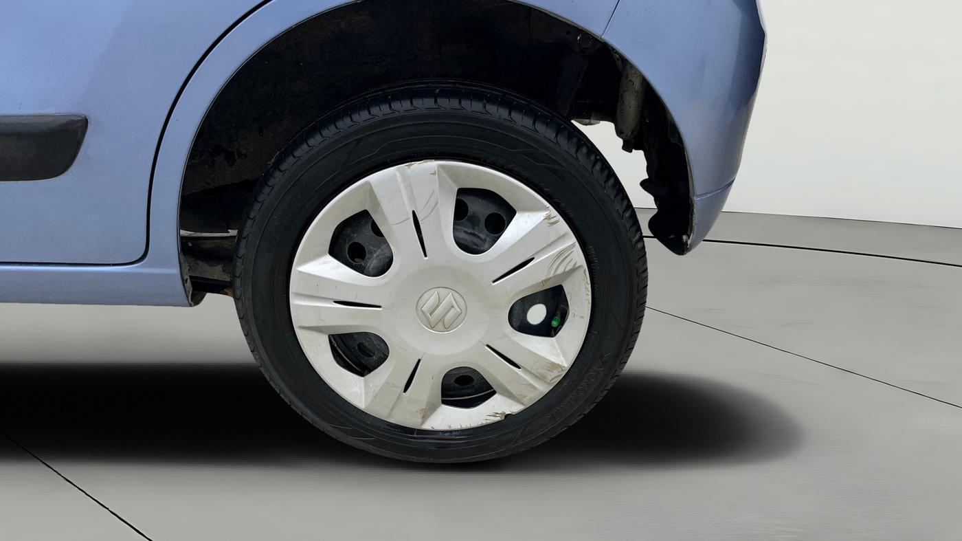 2013 Maruti Wagon R 1.0 VXI, Petrol, Manual, 38,781 km, Left Rear Wheel