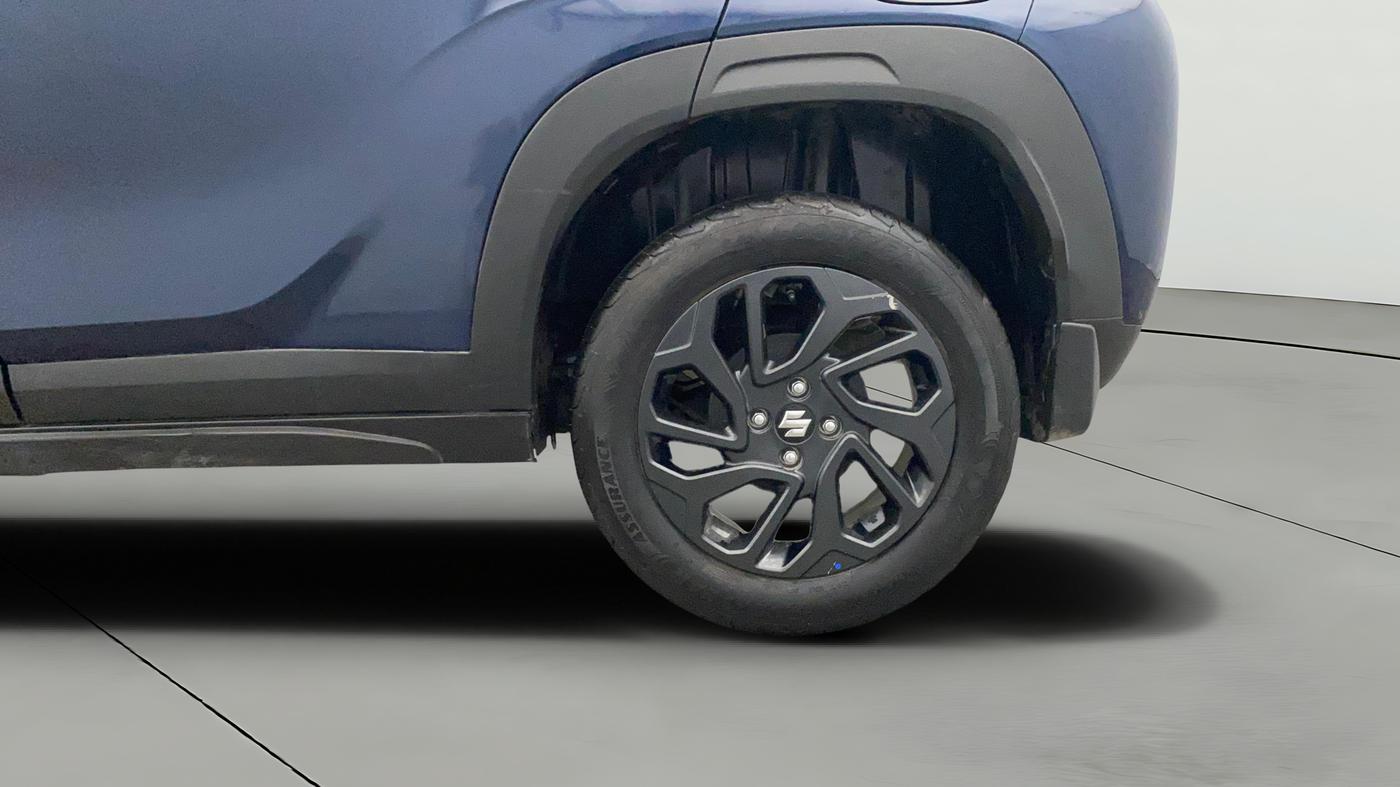 2024 Maruti FRONX DELTA PLUS 1.2L AGS, Petrol, Automatic, 28,137 km, Left Rear Wheel