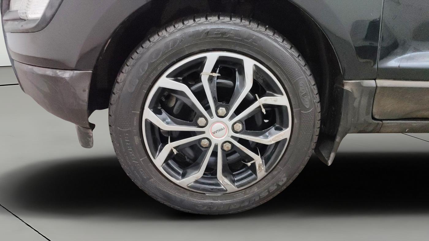 2018 Ford Ecosport TREND + 1.5L PETROL AT, Petrol, Automatic, 37,655 km, Left Front Wheel