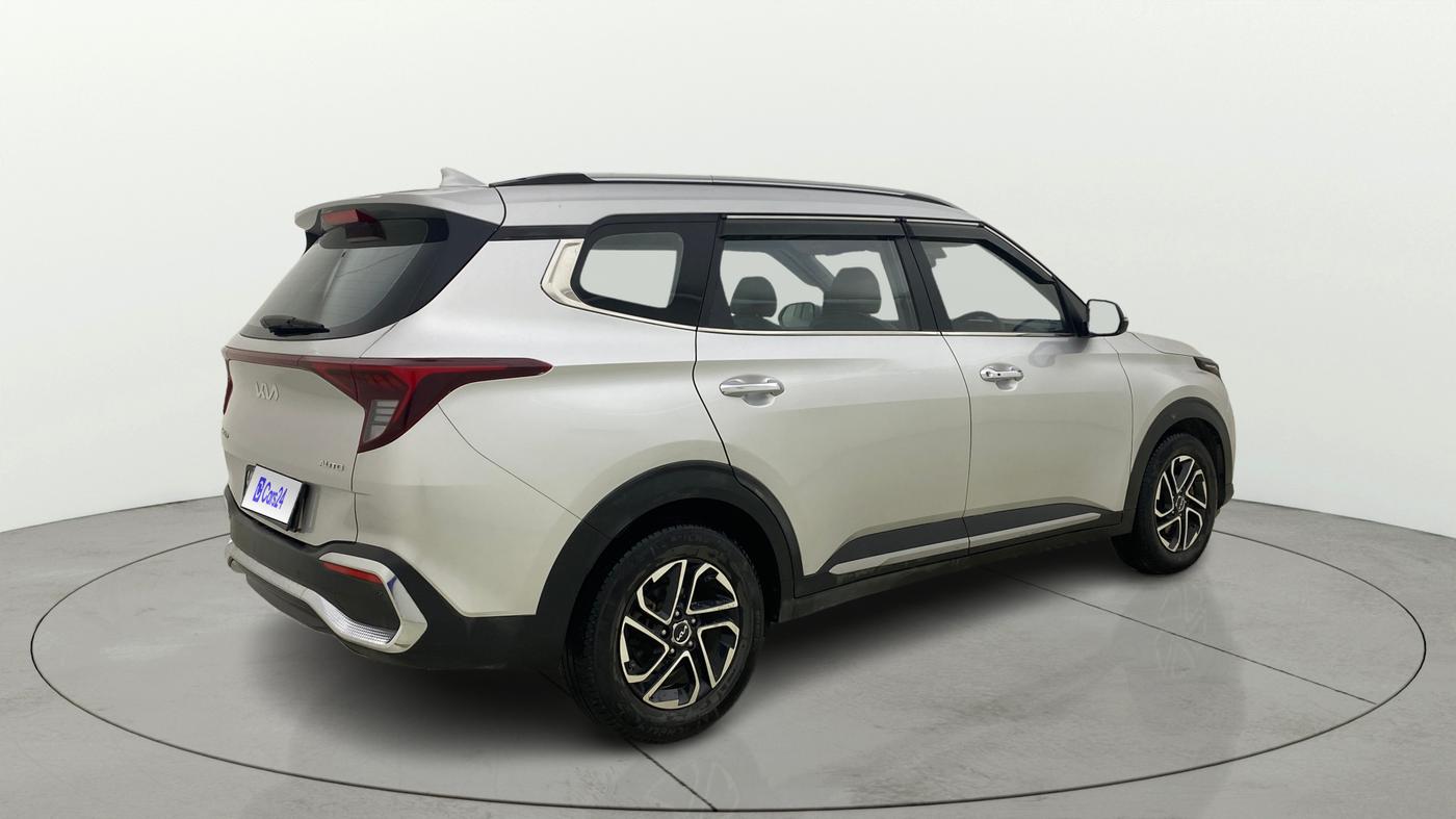 2023 KIA CARENS LUXURY PLUS 1.5 DIESEL AT 7 STR, Diesel, Automatic, 1,27,119 km, Right Back Diagonal