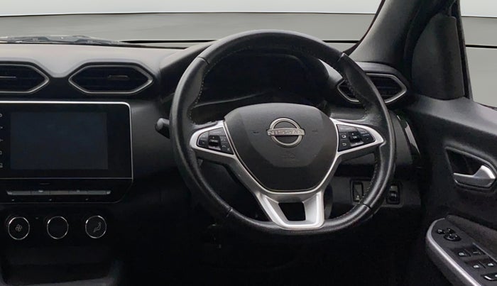 2021 Nissan MAGNITE XV PREMIUM TURBO (O) CVT DUAL TONE, Petrol, Automatic, 27,426 km, Steering Wheel Close Up