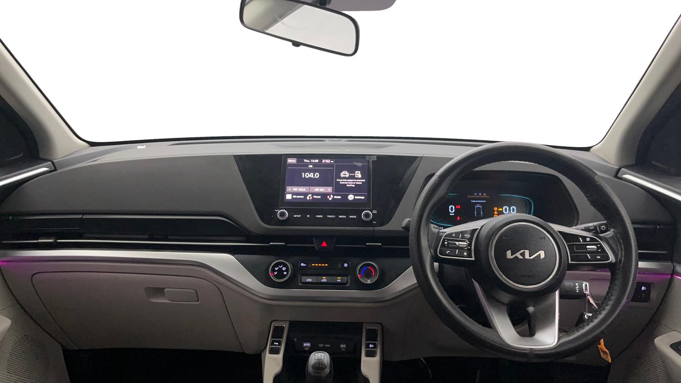 2023 KIA CARENS PRESTIGE 1.5 PETROL 7 STR, Petrol, Manual, 37,700 km, Dashboard