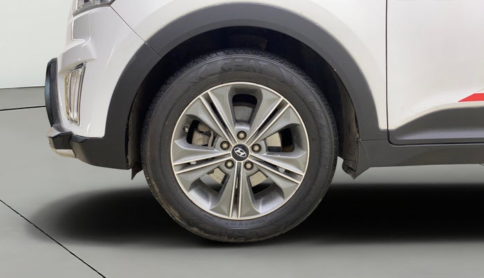 2016 Hyundai Creta SX PLUS  ANNIVERSARY EDITION 1.6 PETROL, Petrol, Manual, 74,626 km, Left Front Wheel