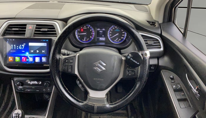 2021 Maruti S Cross DELTA 1.5, CNG, Manual, 1,37,195 km, Steering Wheel Close Up