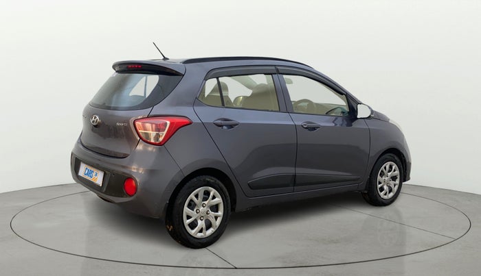 2018 Hyundai Grand i10 SPORTZ 1.2 KAPPA VTVT, Petrol, Manual, 52,963 km, Right Back Diagonal