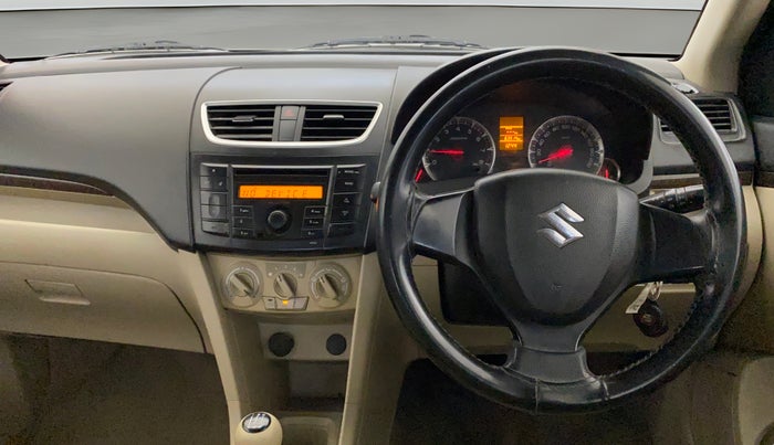 2014 Maruti Swift Dzire VXI, Petrol, Manual, 63,506 km, Steering Wheel Close Up