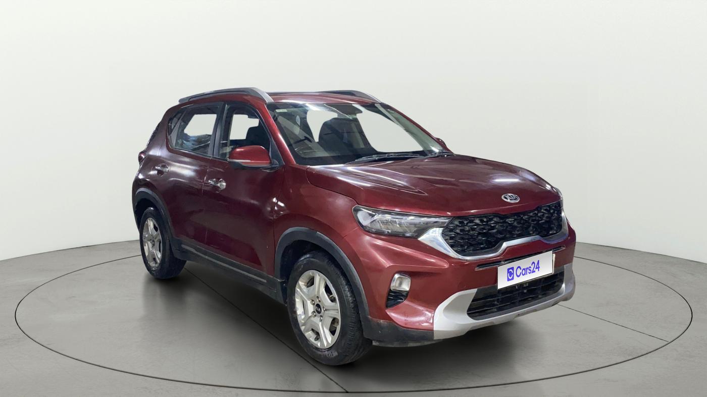 2020 KIA SONET HTX 1.5, Diesel, Manual, 46,201 km, Right Front Diagonal
