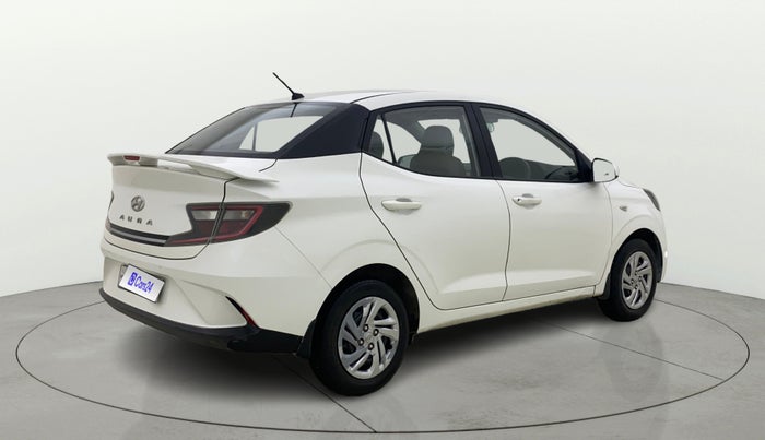 2022 Hyundai AURA S 1.2, Petrol, Manual, 43,880 km, Right Back Diagonal