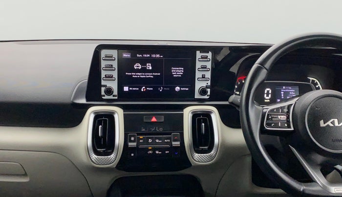 2021 KIA SONET HTX 1.0 IMT, Petrol, Manual, 1,04,326 km, Air Conditioner