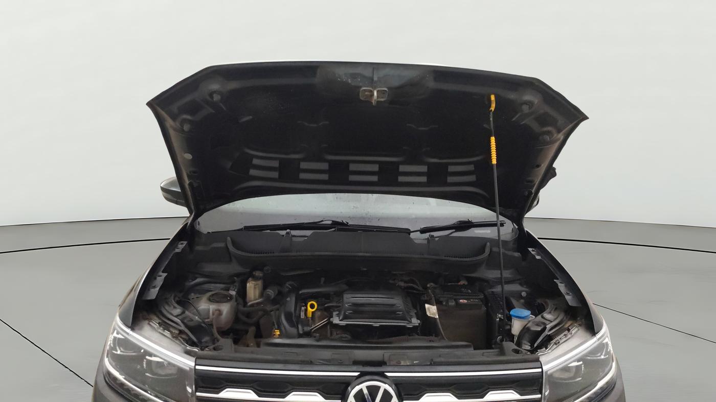 2023 Volkswagen TAIGUN TOPLINE 1.0 TSI AT, Petrol, Automatic, 33,166 km, Open Bonet