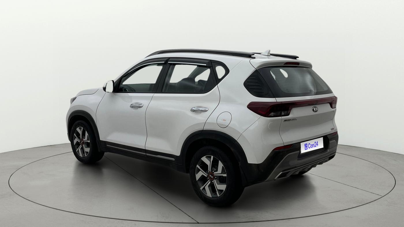 2021 KIA SONET HTX 1.0 IMT, Petrol, Manual, 52,945 km, Left Back Diagonal