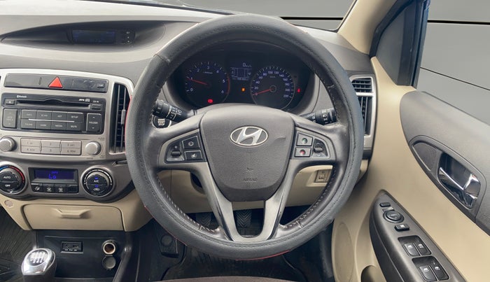 2012 Hyundai i20 ASTA 1.4 CRDI, Diesel, Manual, 1,05,124 km, Steering Wheel Close Up