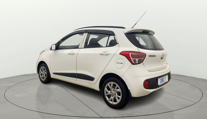2019 Hyundai Grand i10 SPORTZ 1.2 KAPPA VTVT, Petrol, Manual, 45,169 km, Left Back Diagonal